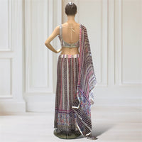 Lehenga + Choli + Scarf