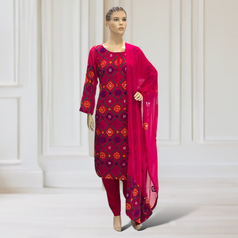 Kurta + Trouser + scarf