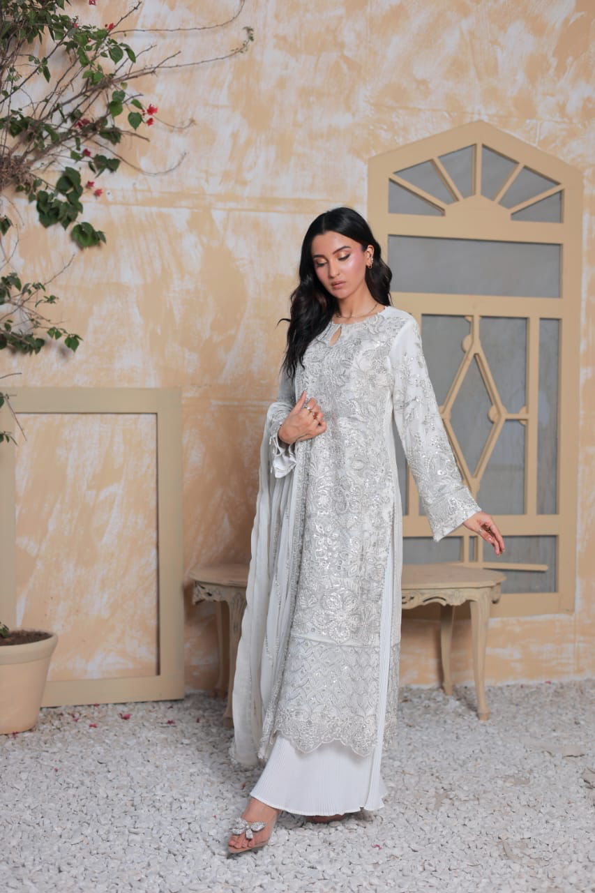 Kurta + Trouser + Scarf