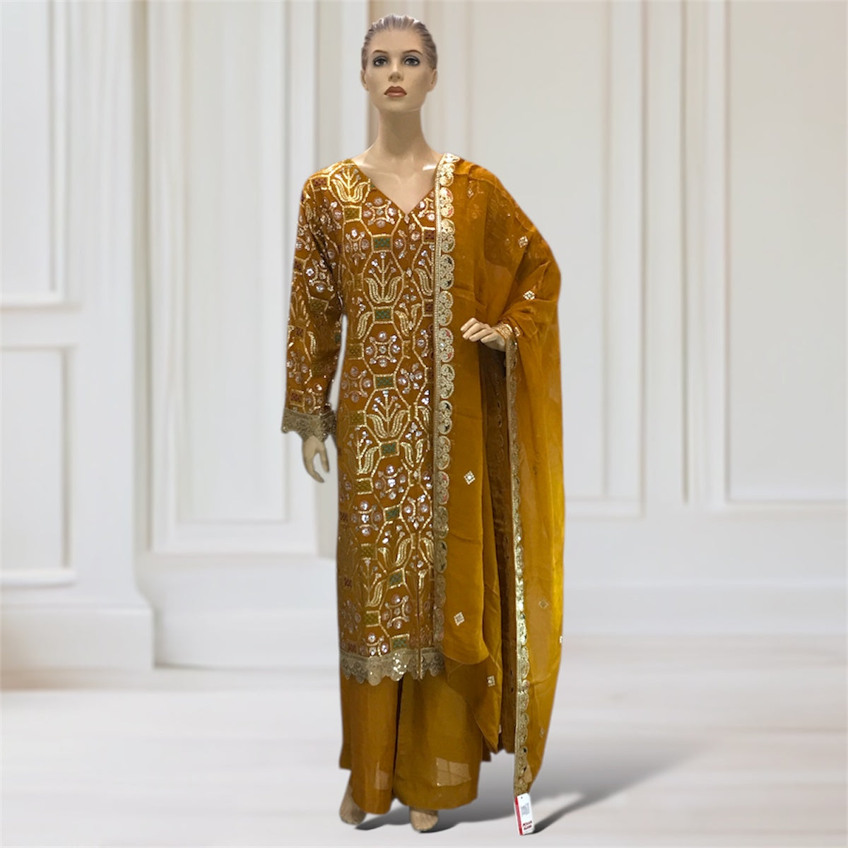 Kurta + Trouser + Scarf