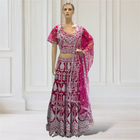 Lehenga + Choli + Scarf