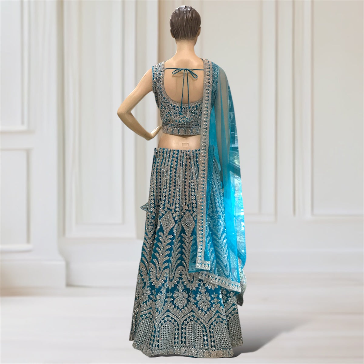 Lehenga + Choli + Scarf