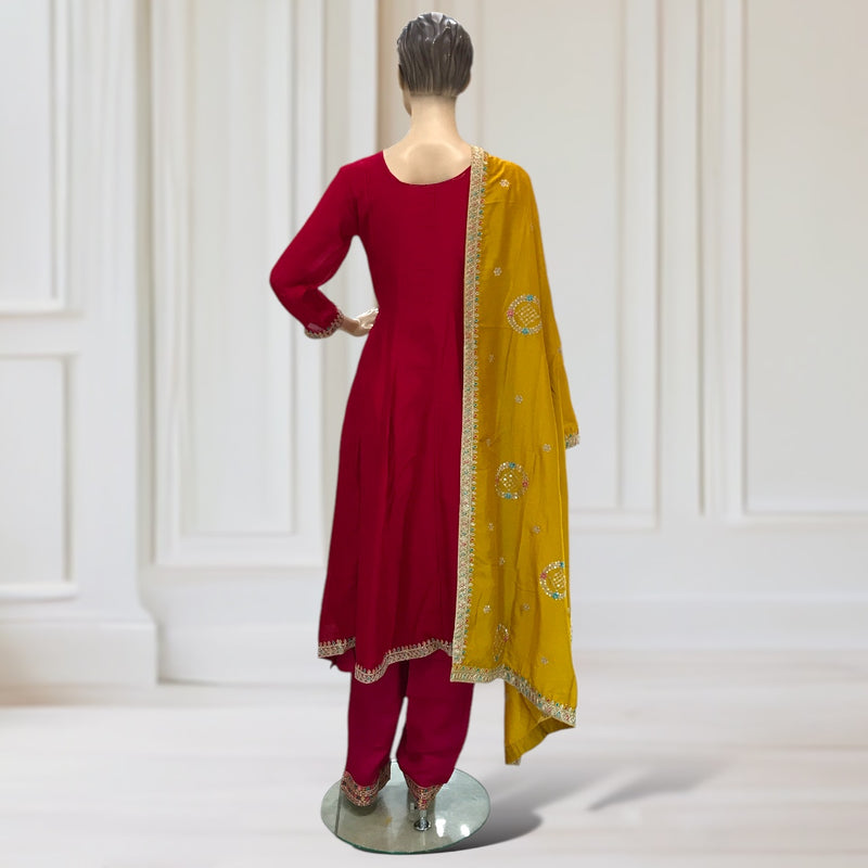 Kurta + Trouser + scarf
