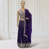 Lehenga + Choli + Scarf