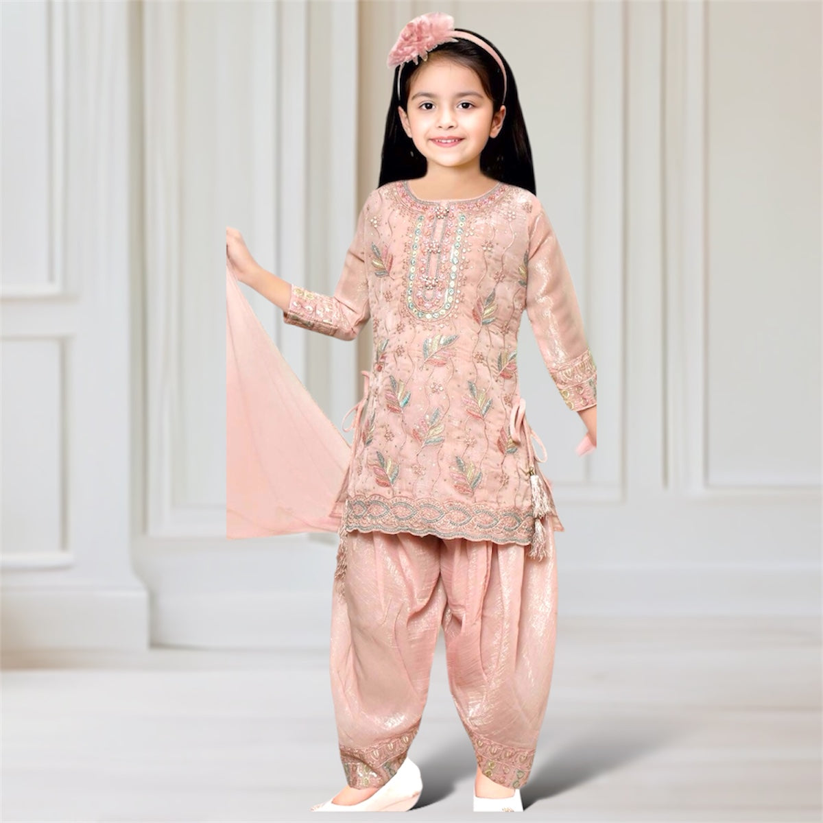 Kurta + Salwar + Scarf