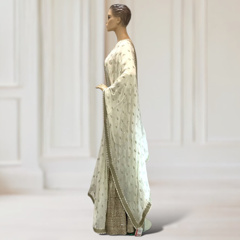 Kurta + Lehenga + Scarf