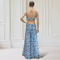 Choli + Jacket + Palazzo