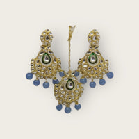 Necklace + Earrings + Tikka