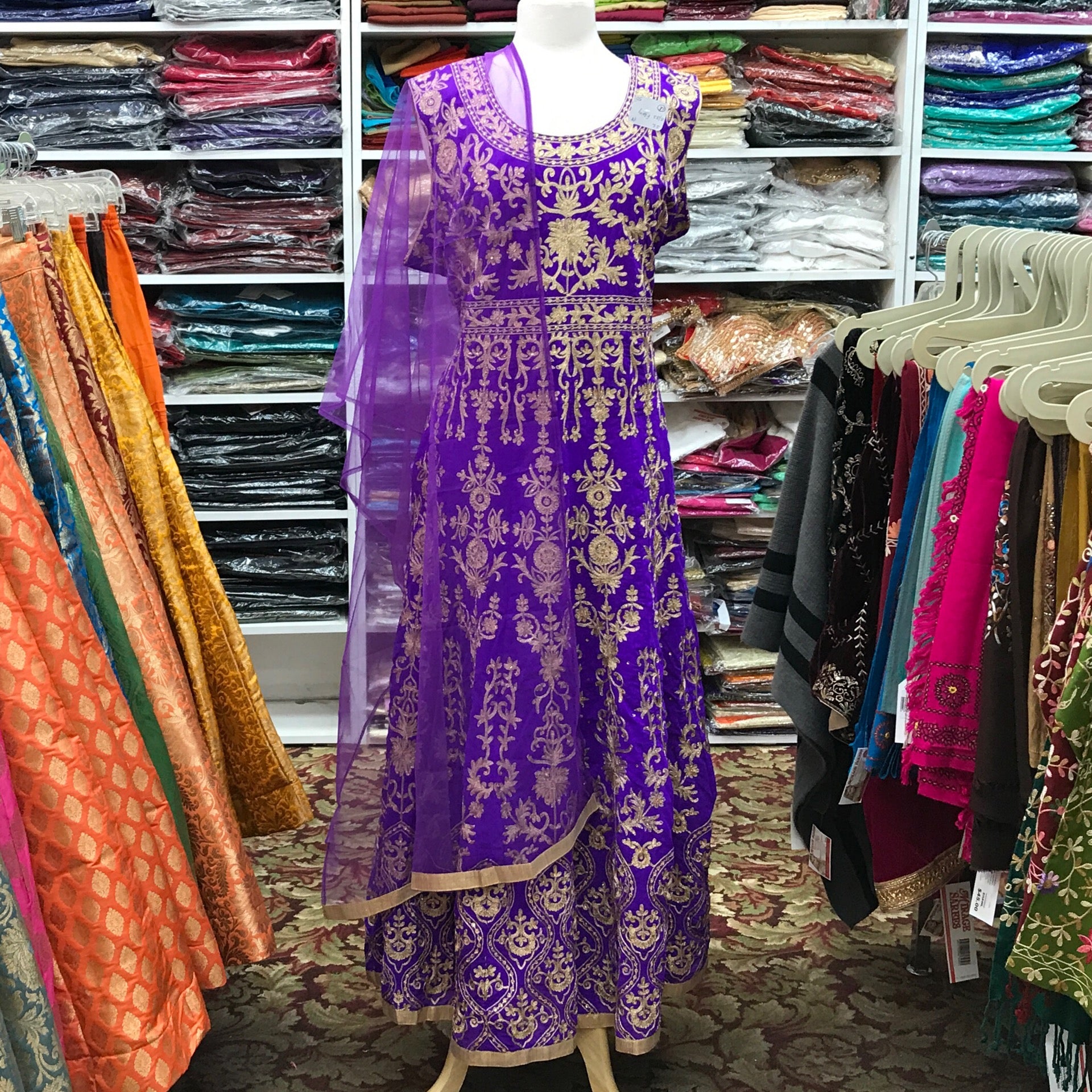 ANARKALI CHURIDAR DUPATTA SIZE 50
