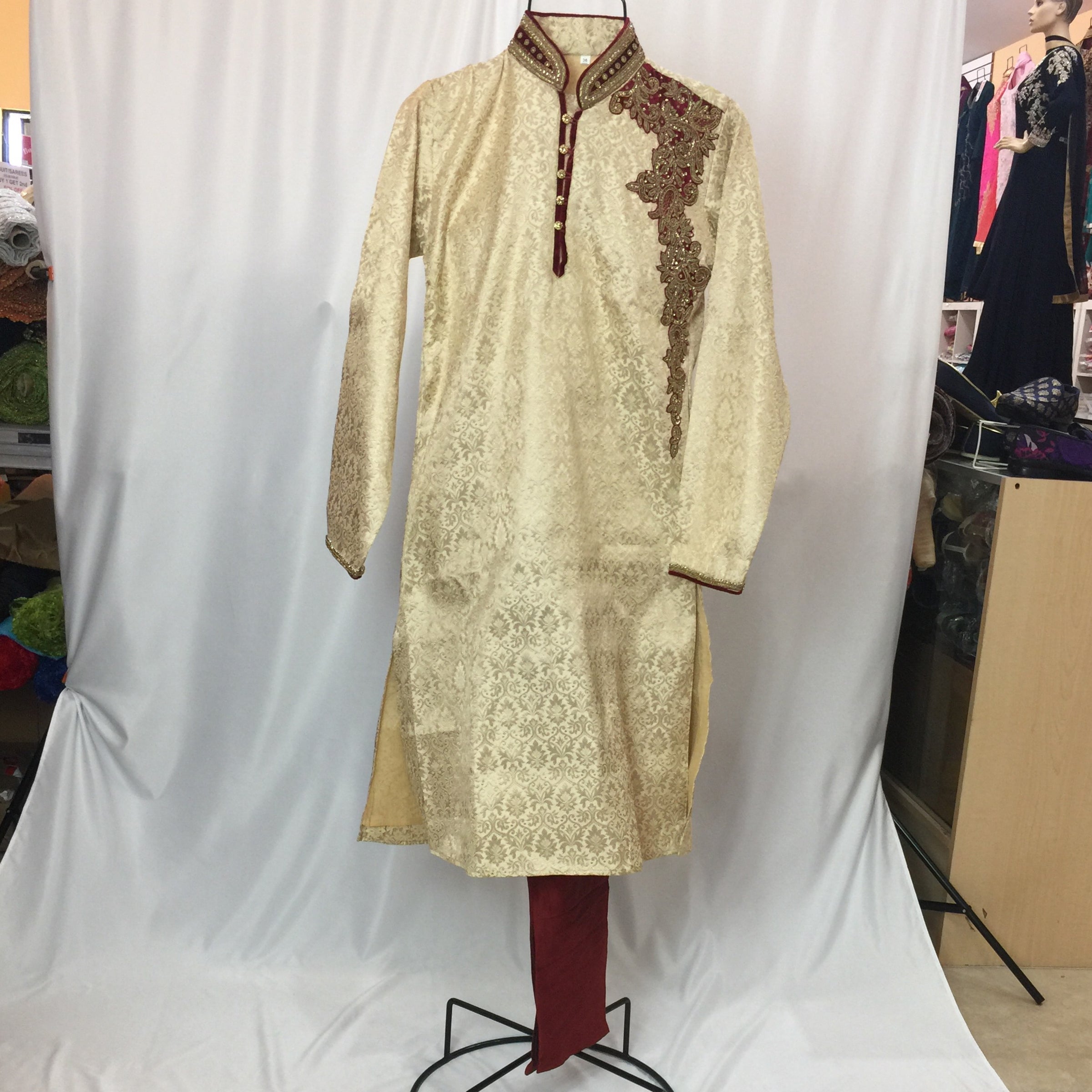 Men's Kurta Pajamas Size 36