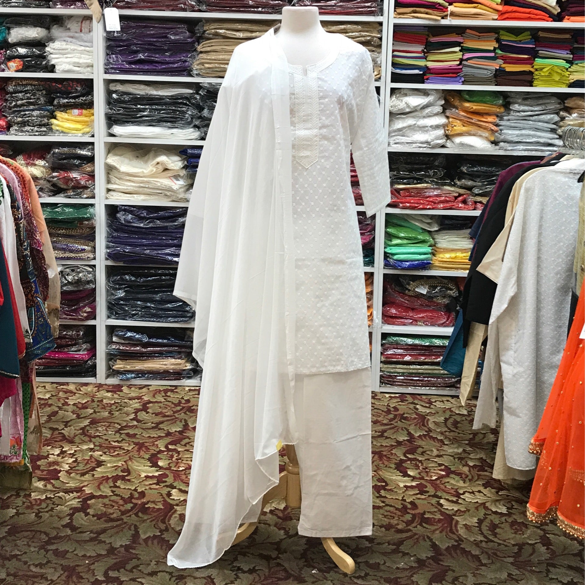 Kurta Shalwar Dupatta Size 52