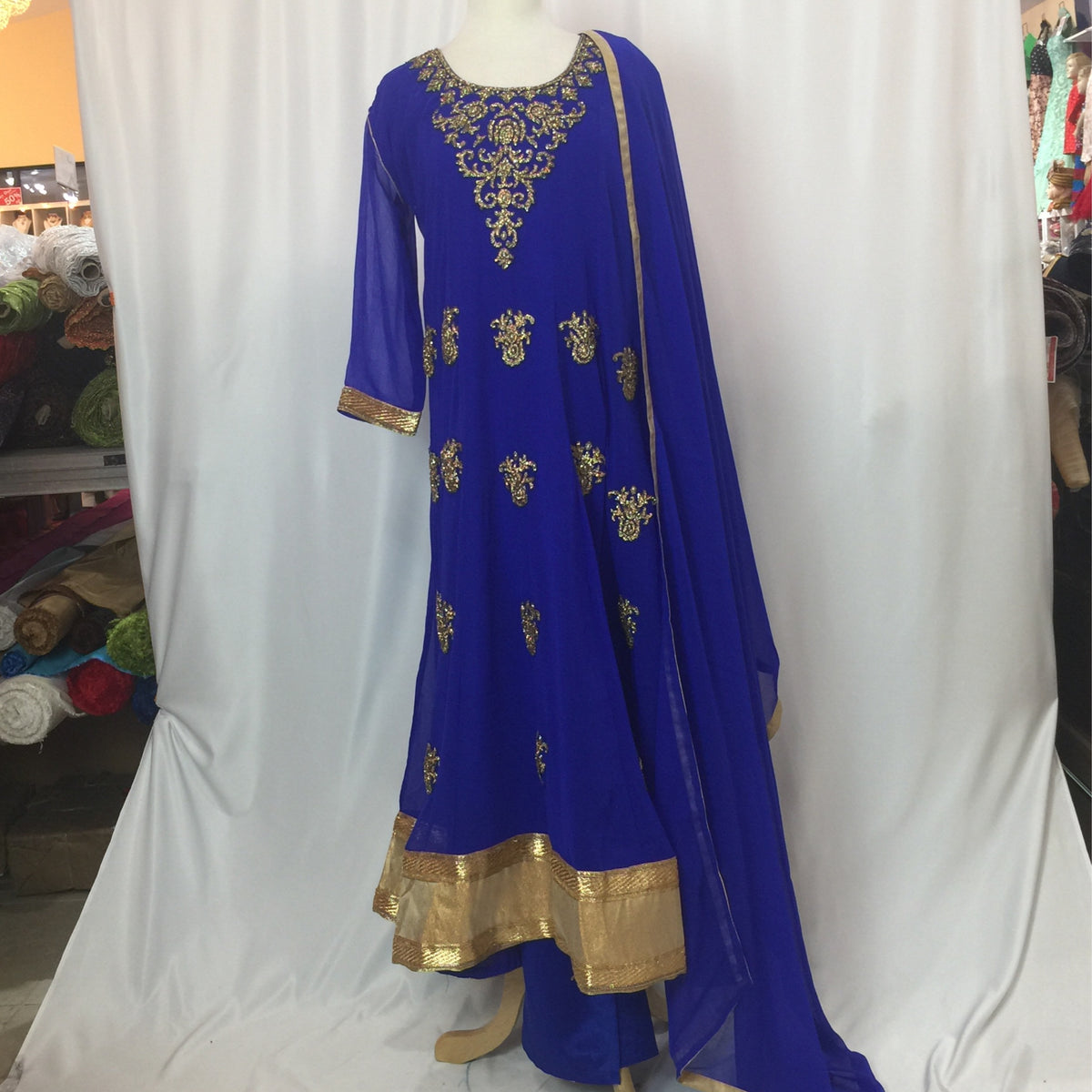 Anarkali Churidar Size 48