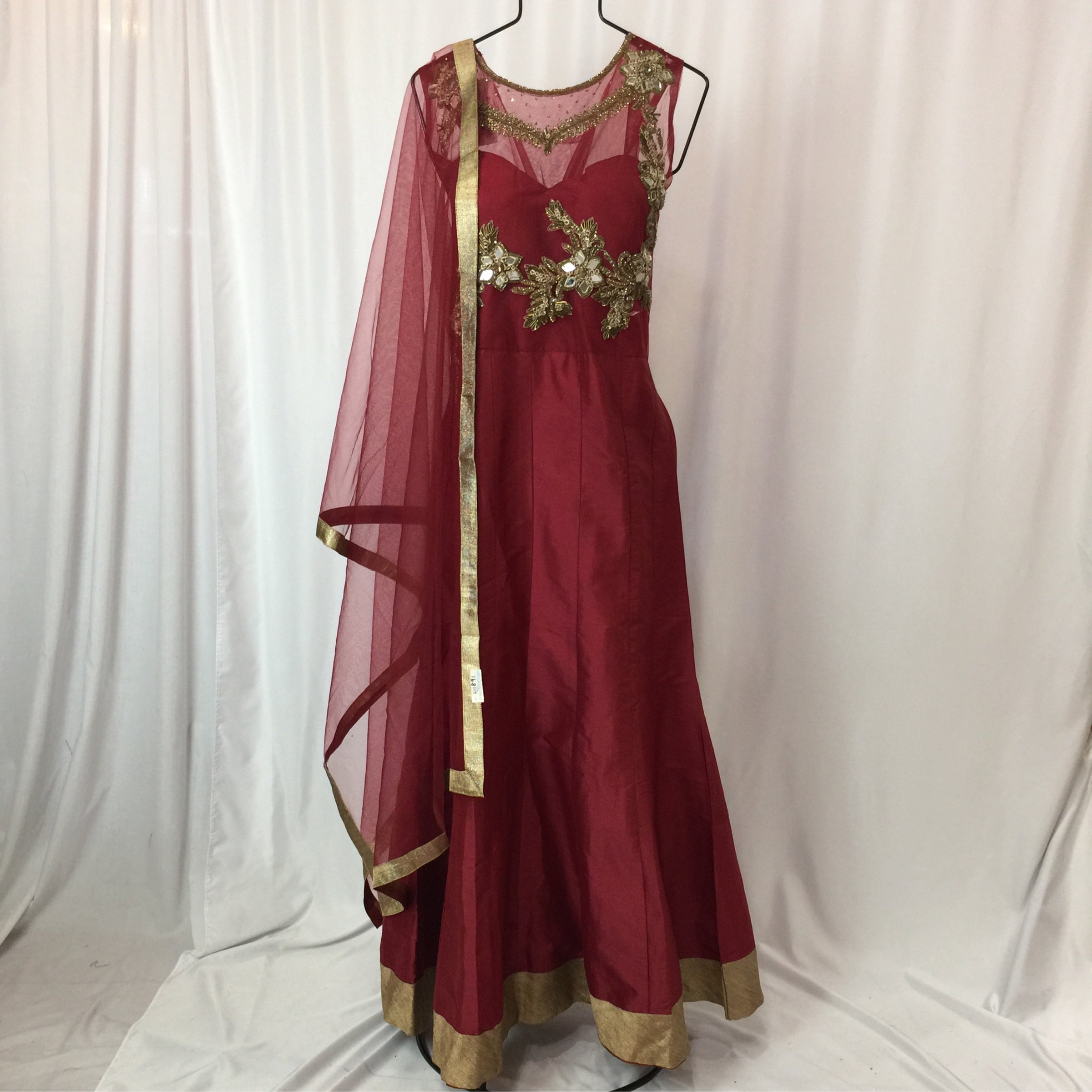 Anarkali churidar sise 38