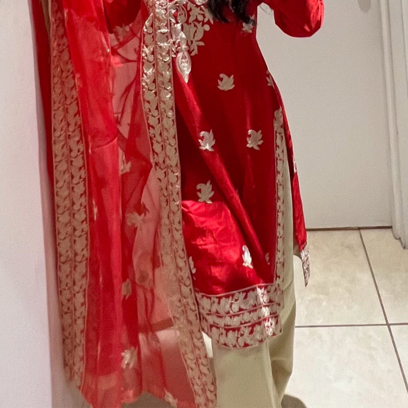 KURTA TROUSER SCARF