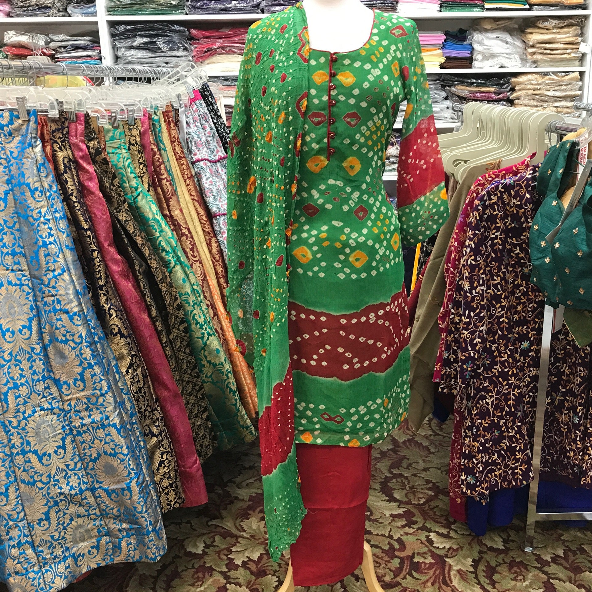 KURTA TROUSER SCARF SIZE 42