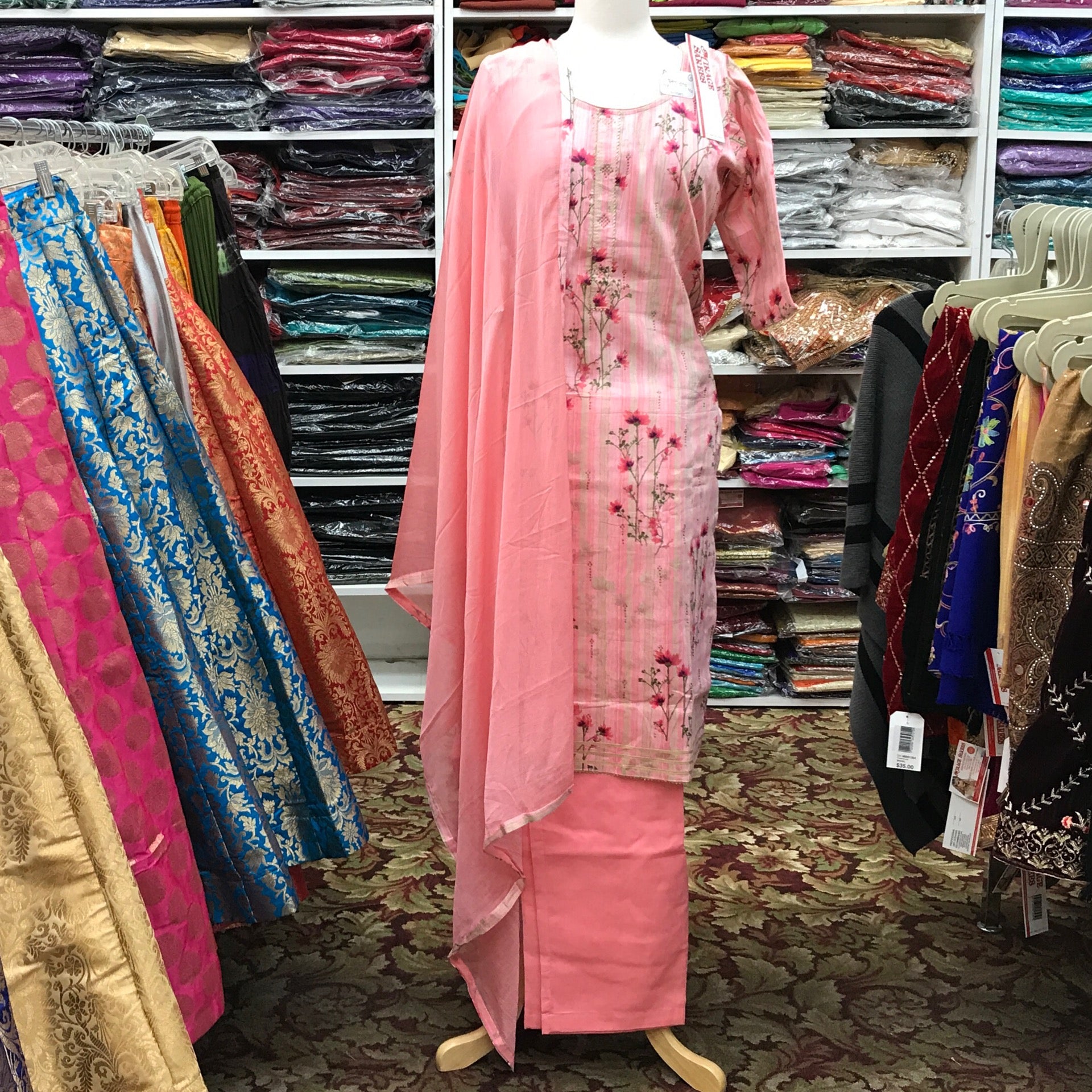 KURTA TROUSER SCARF SIZE 42