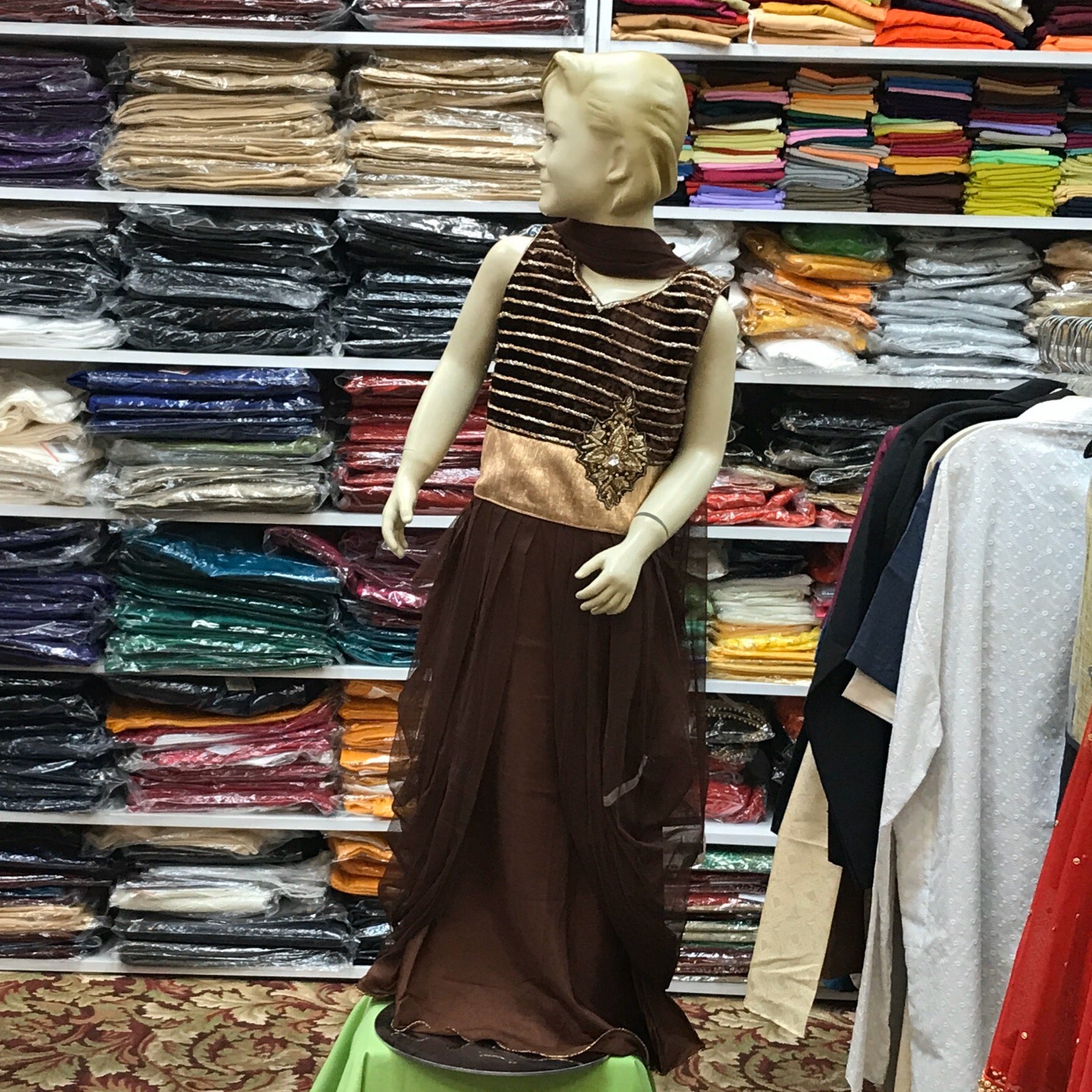 Anarkali Churidar Dupatta Size 30