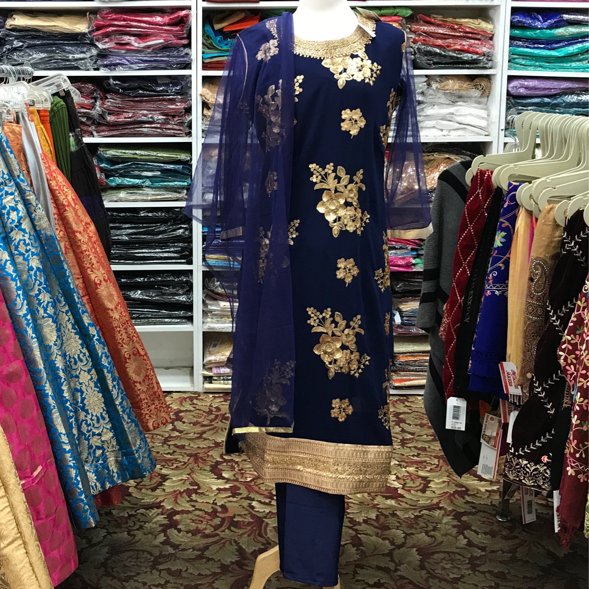KURTA CHURIDAR DUPATTA SIZE 46