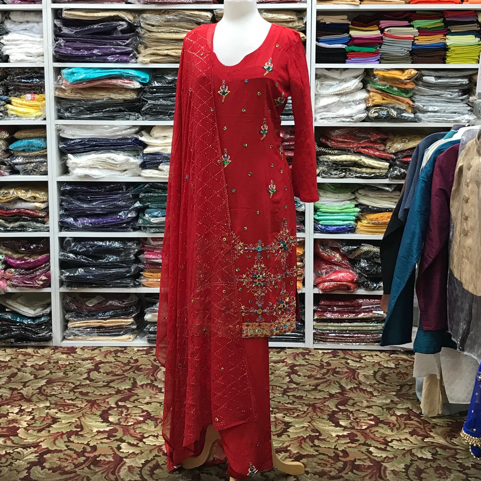 Kurta Shalwar Dupatta Size 44