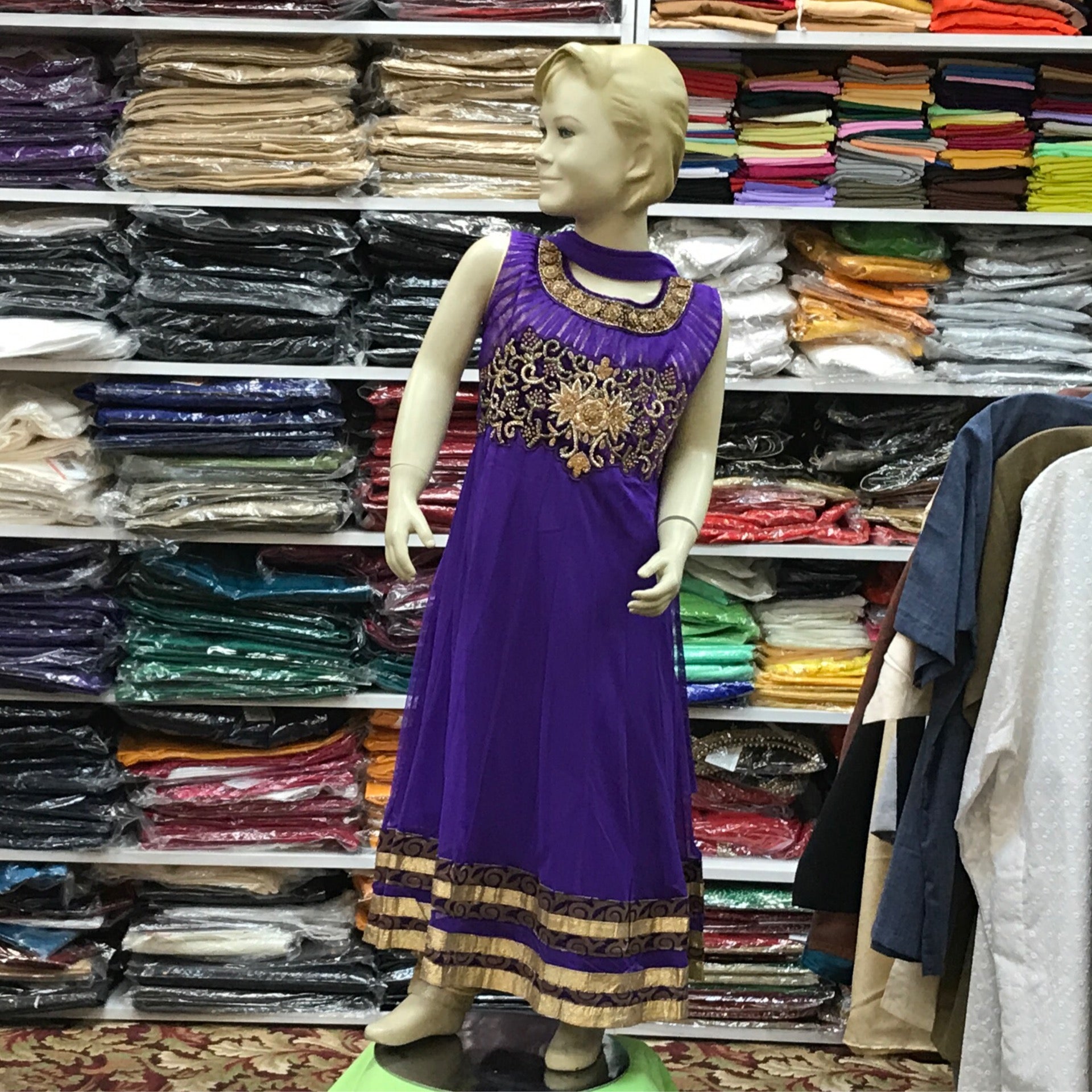 Anarkali Churidar Dupatta Size 32