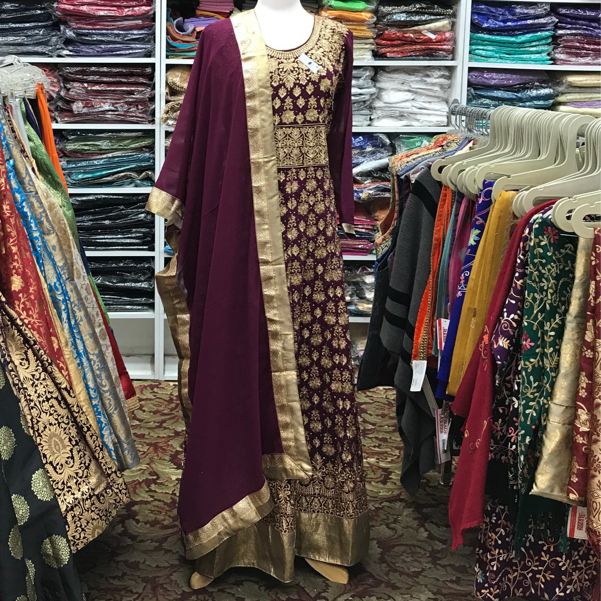 ANARKALI CHURIDAR DUPATTA SIZE 50