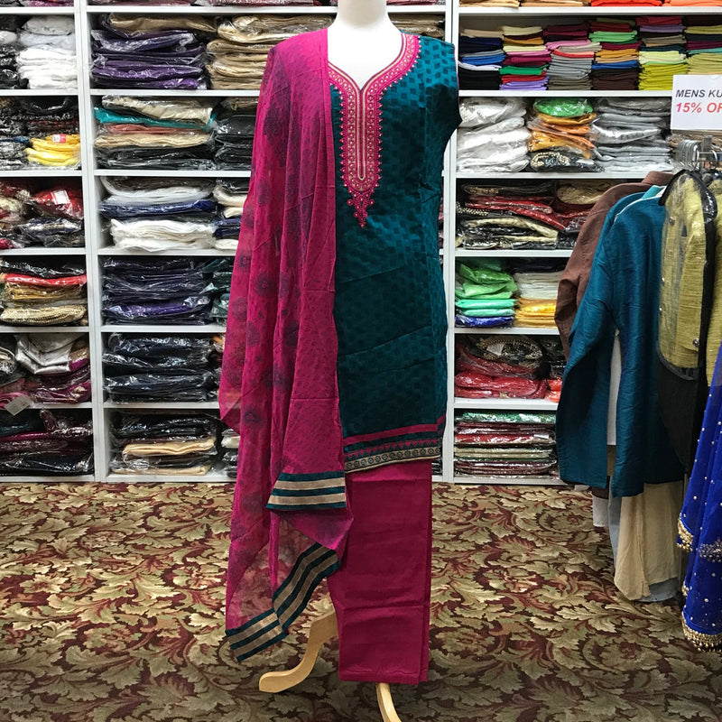 Kurta Shalwar Dupatta Size 46