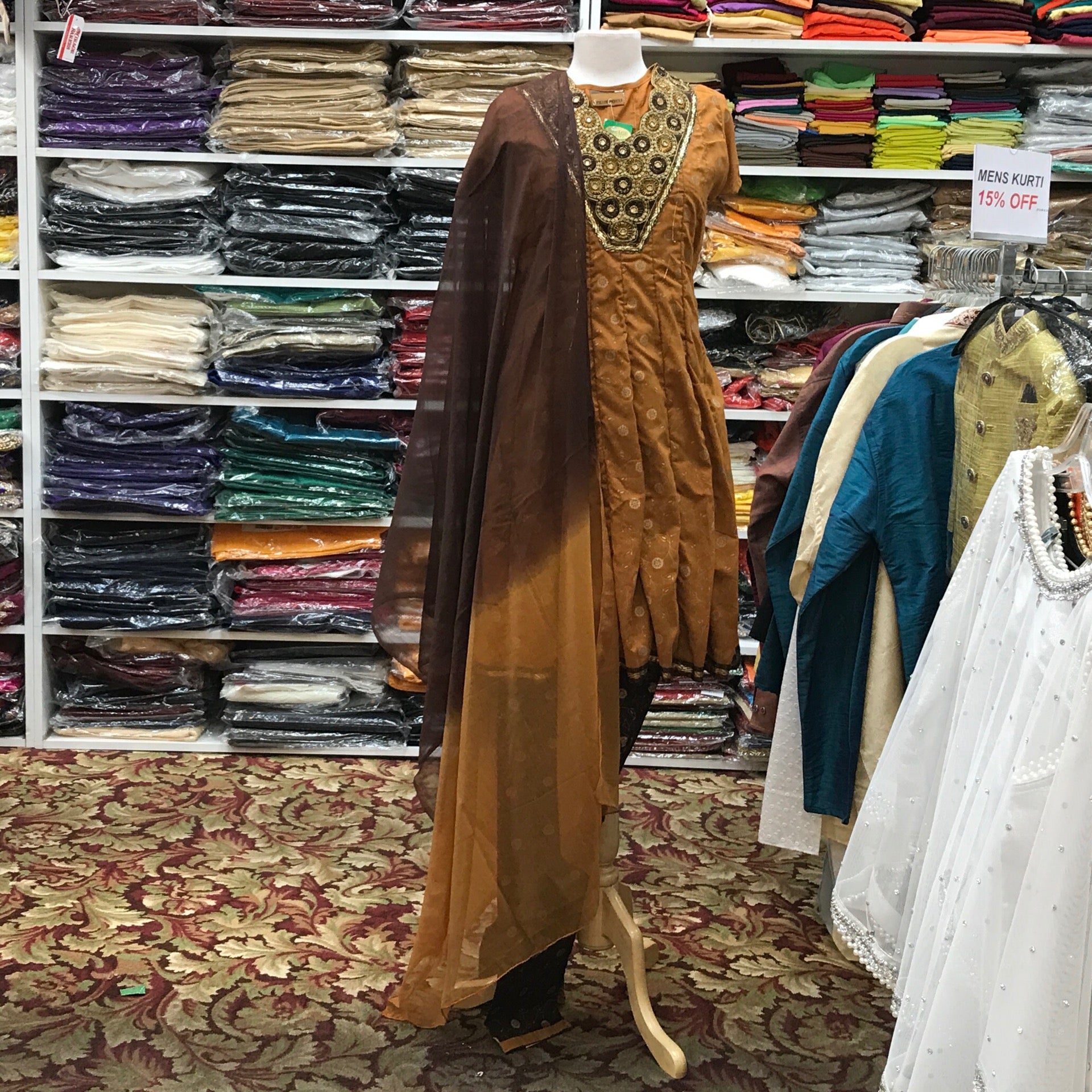Kurta Churidar Dupatta Size 42