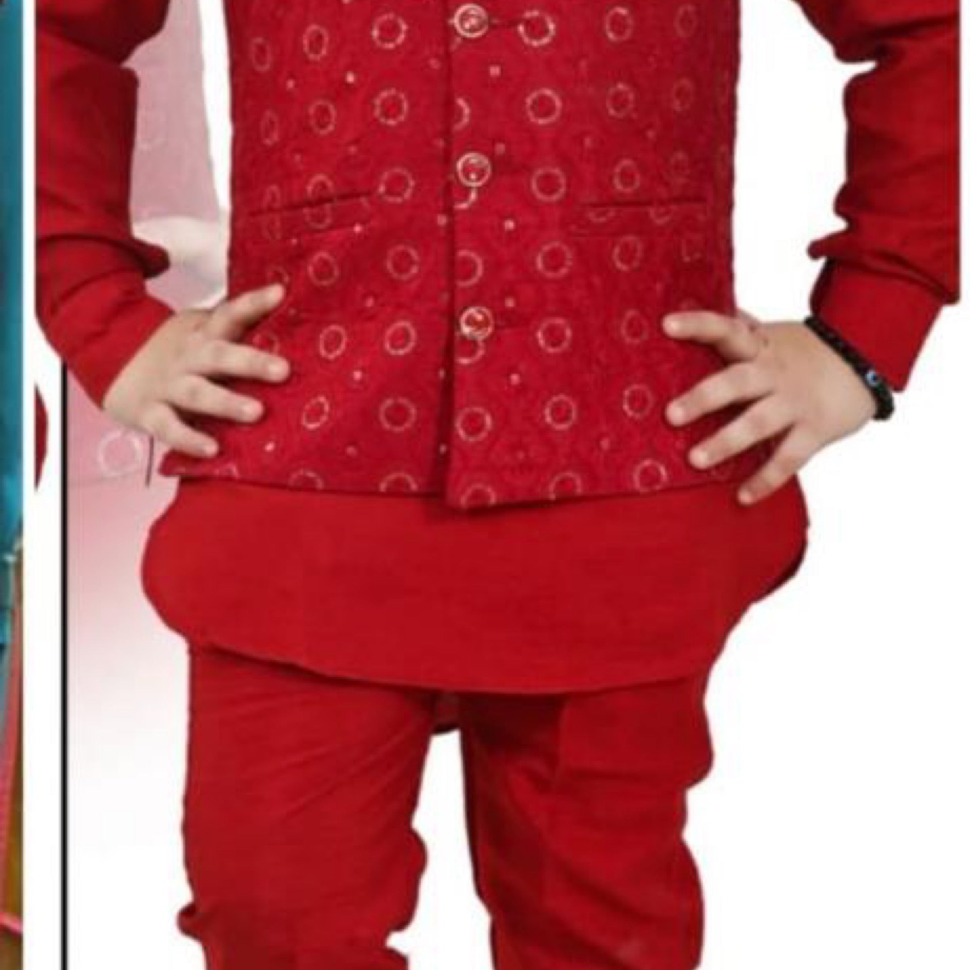 KURTA TROUSER VEST BOYS