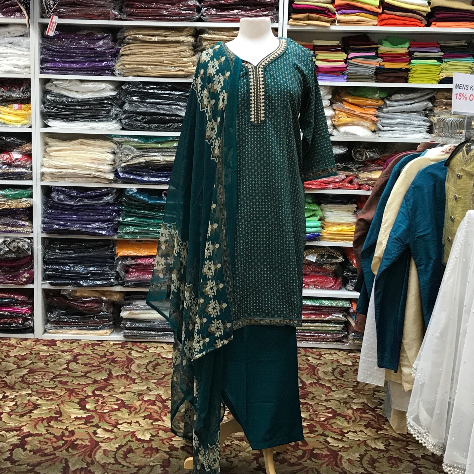 Kurta Shalwar Dupatta Size 46