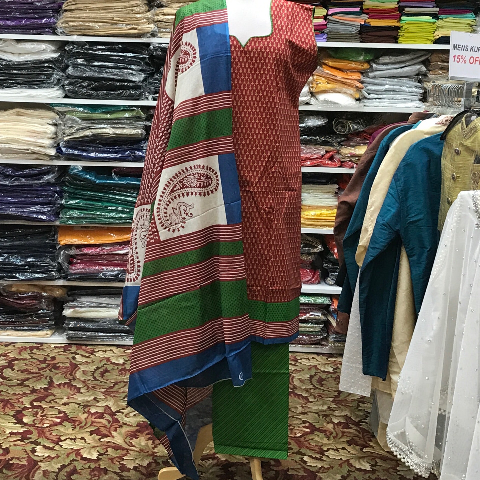 Kurta Shalwar Dupatta Size 40