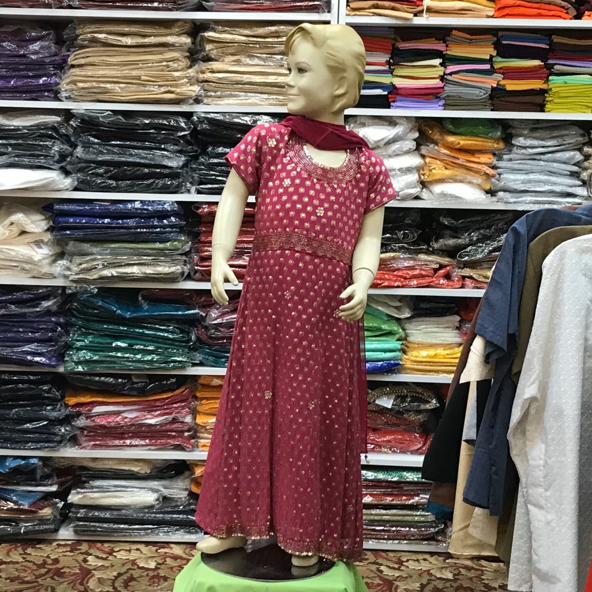 Anarkali Churidar Dupatta Size 30