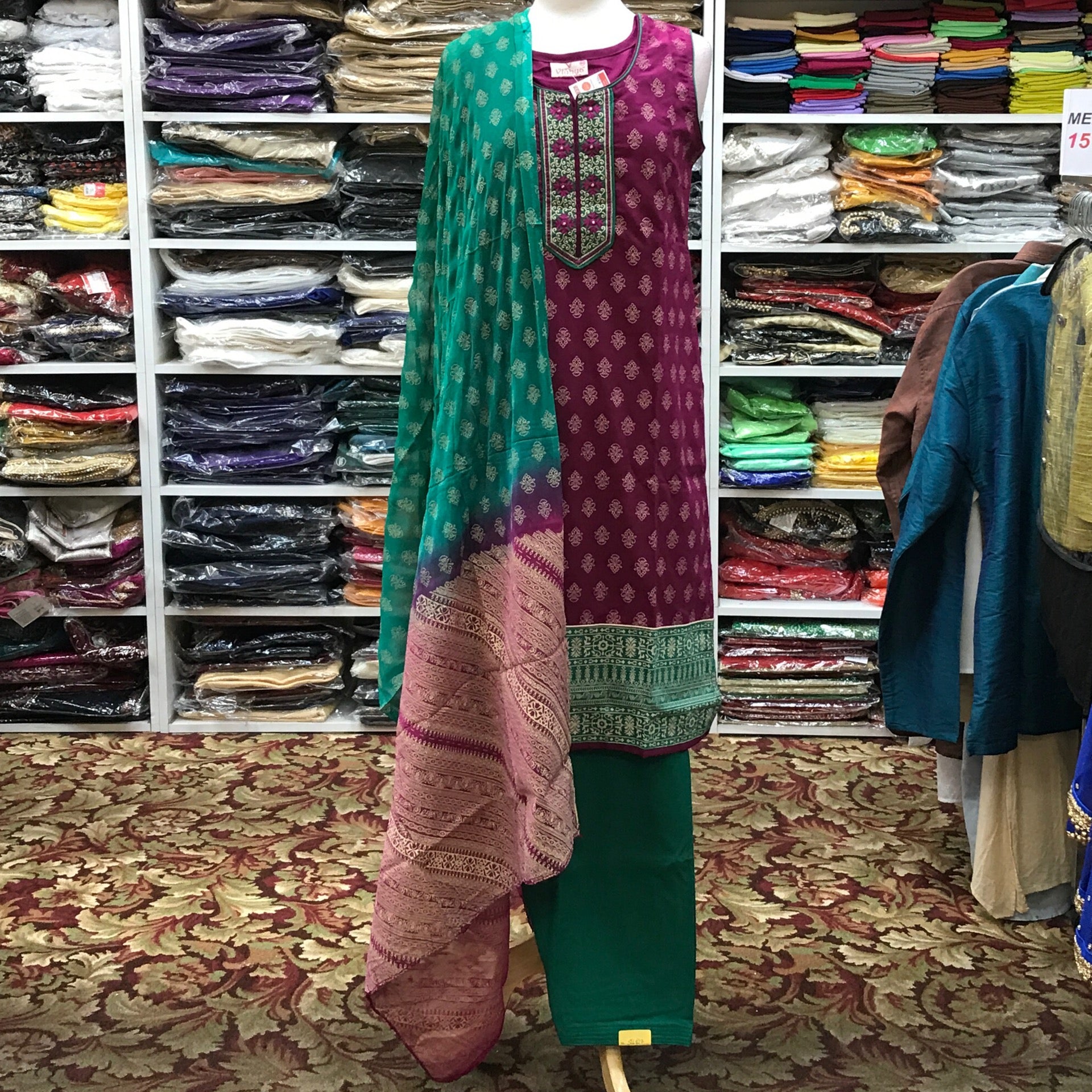 Kurta Shalwar Dupatta Size 40