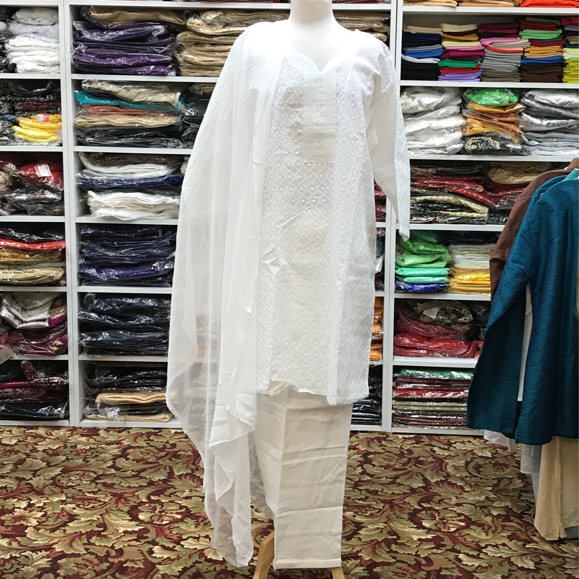 Kurta Shalwar Dupatta Size 52