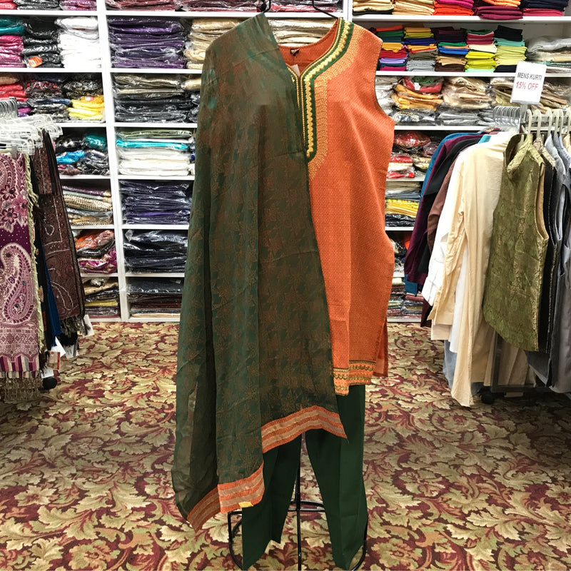 Kurta Shalwar Dupatta Size 46