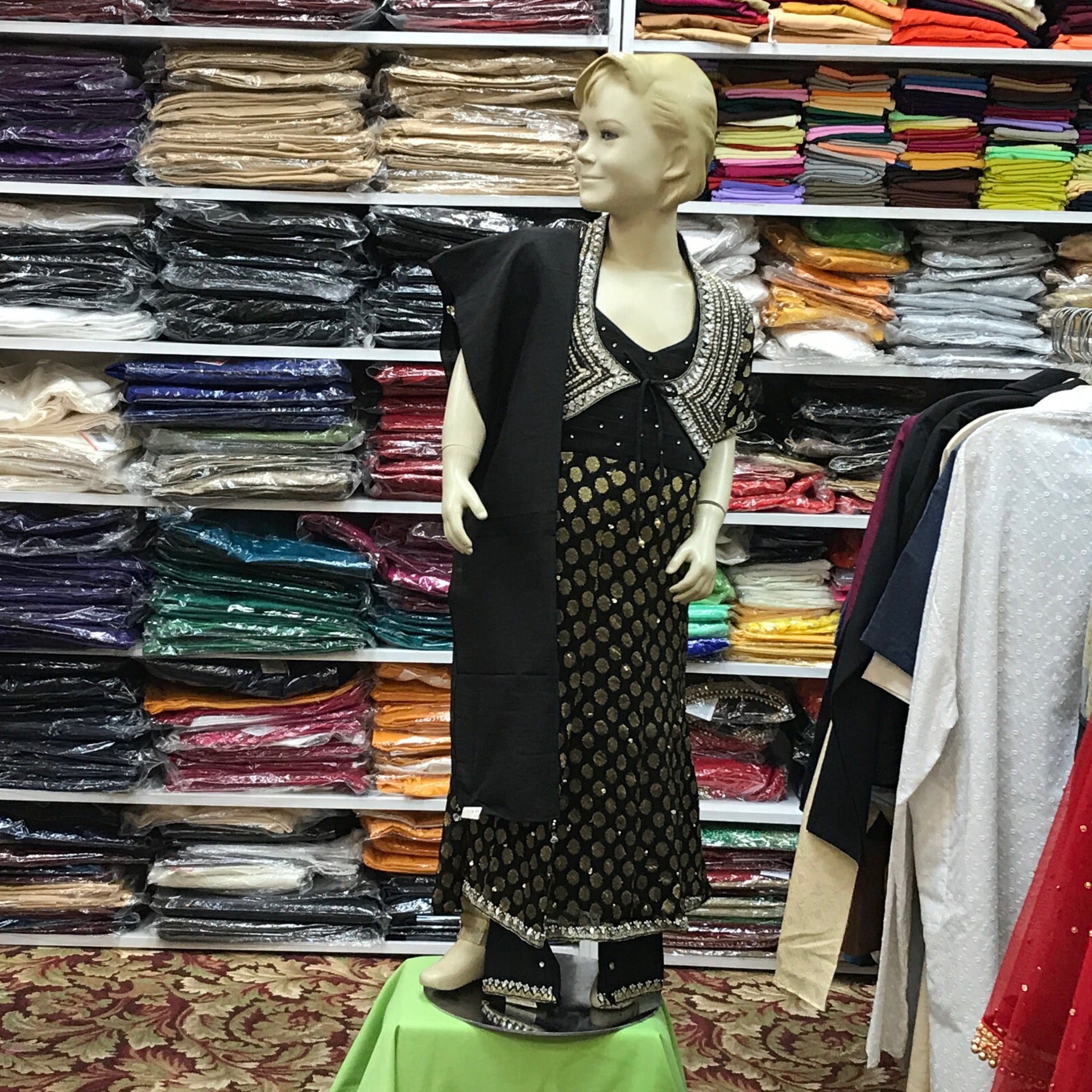Anarkali Churidar Dupatta Size 32