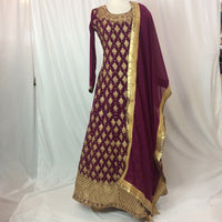 Anarkali Gown Churidar Size 38