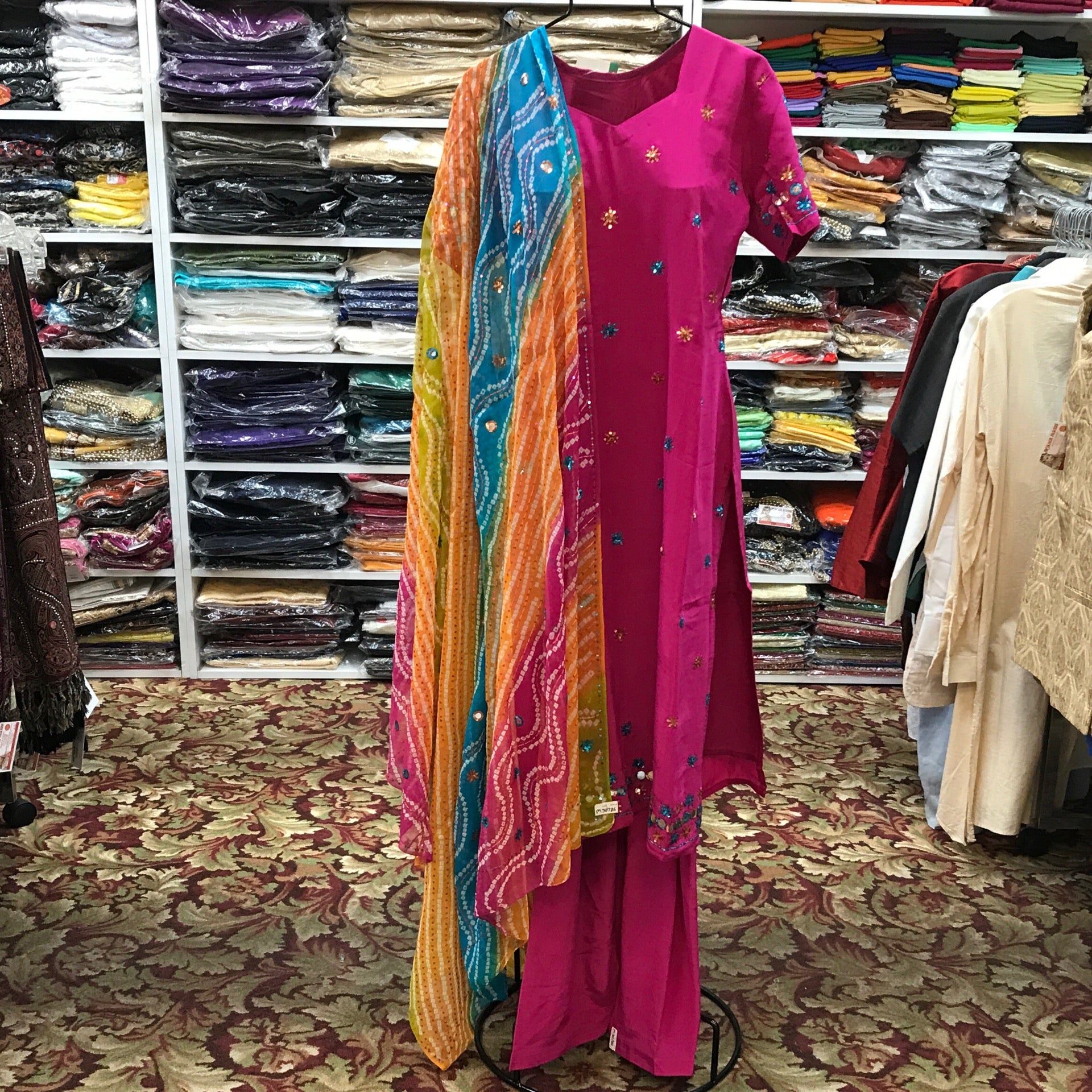 Kurta Shalwar Dupatta Size 42