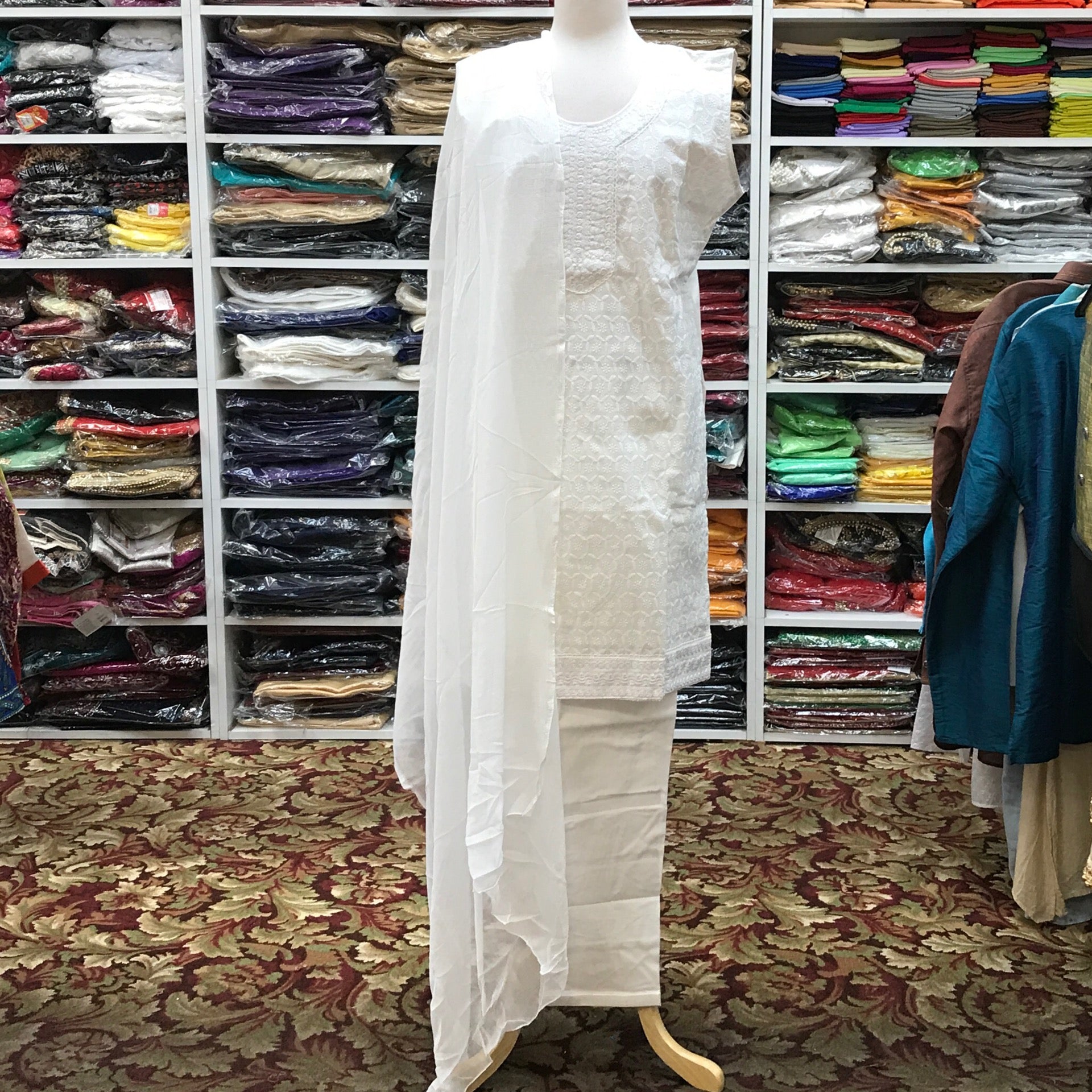 Kurta Shalwar Dupatta Size 48
