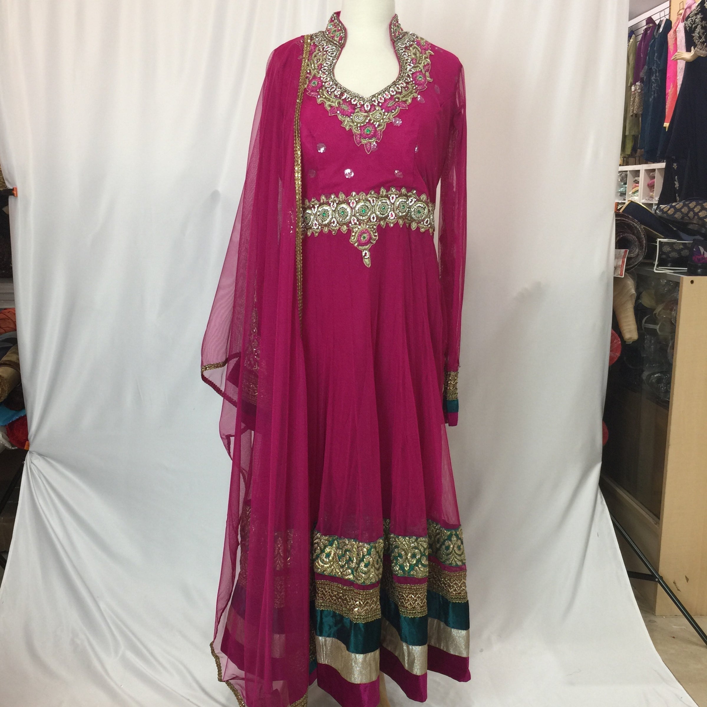 Anarkali Churidar Size 42