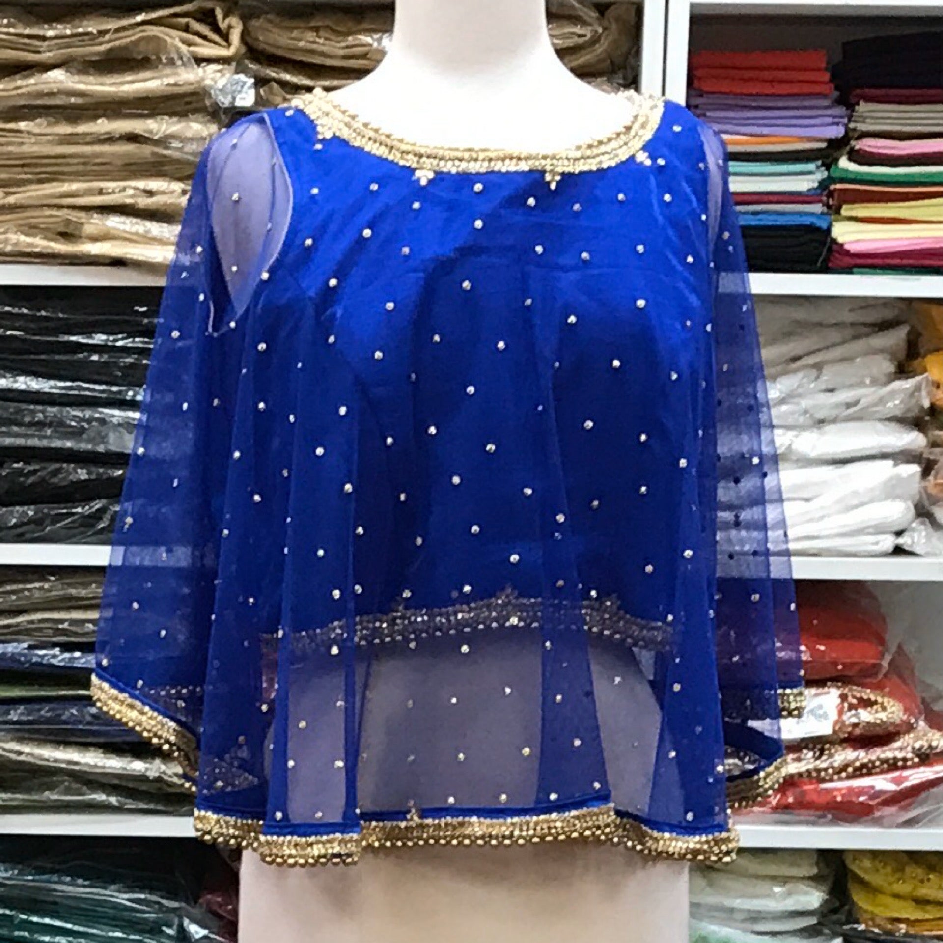 Poncho Blouse Size 46