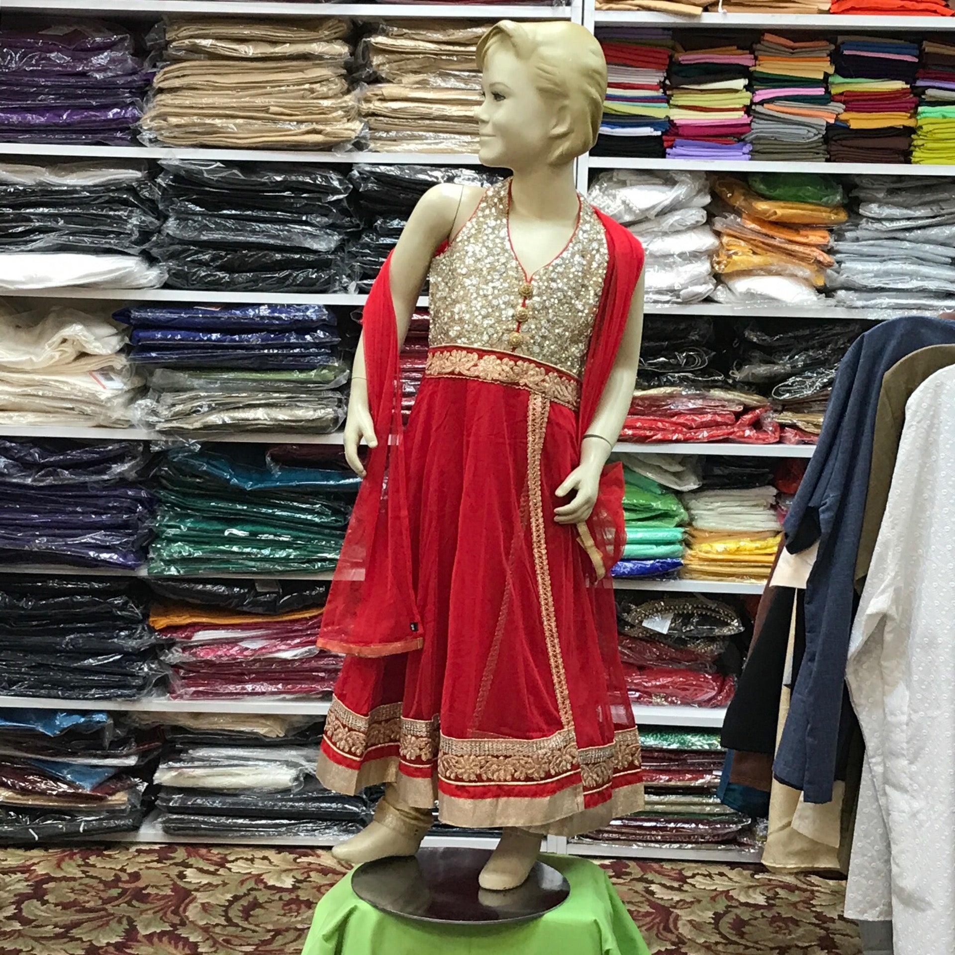 Anarkali Churidar Dupatta Size 26
