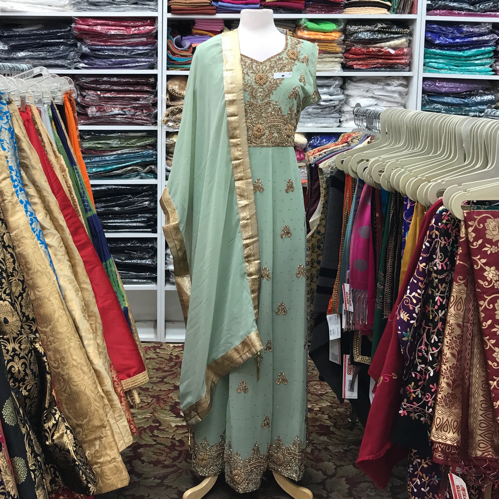 ANARKALI CHURIDAR DUPATTA SIZE 46