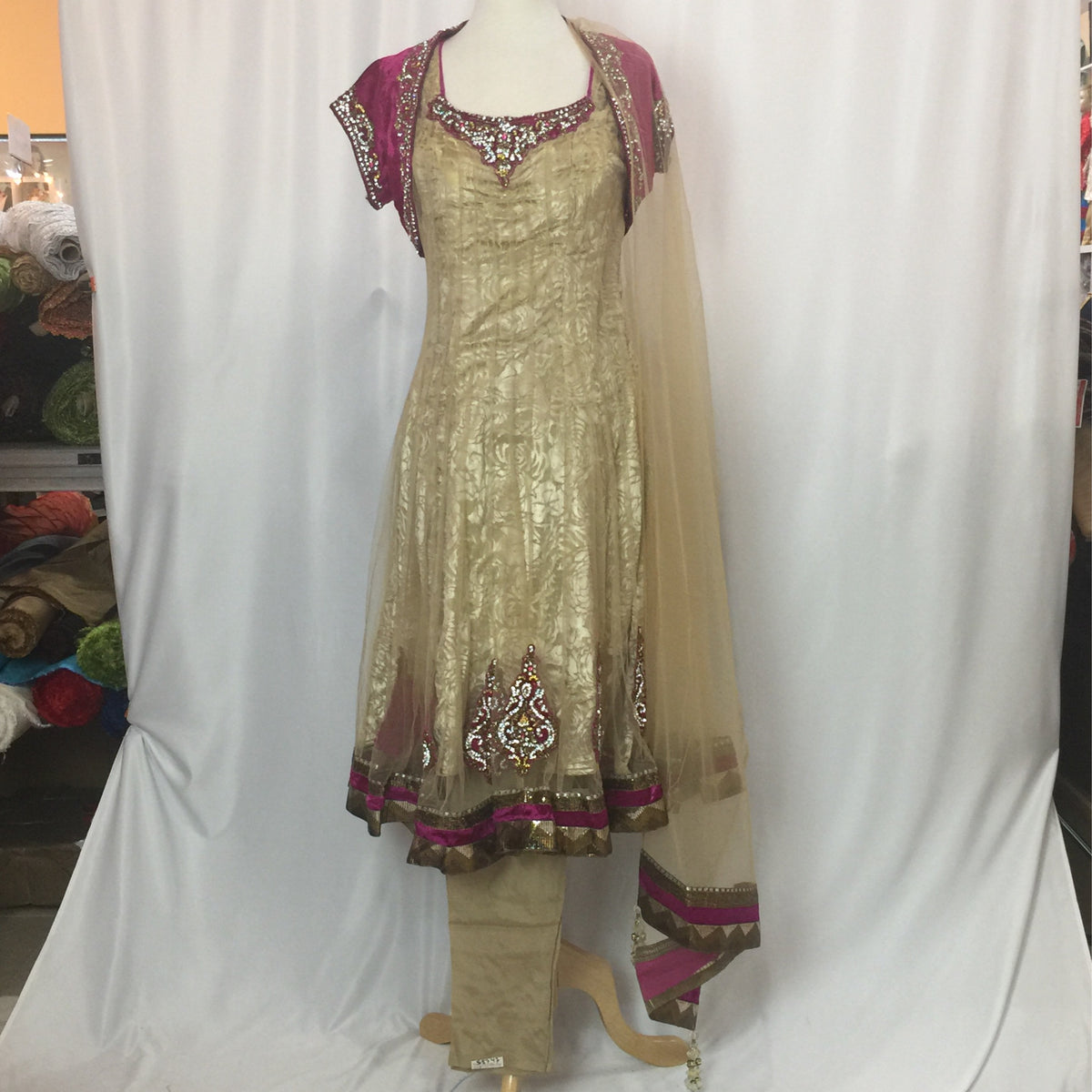 Anarkali Churidar Size 40