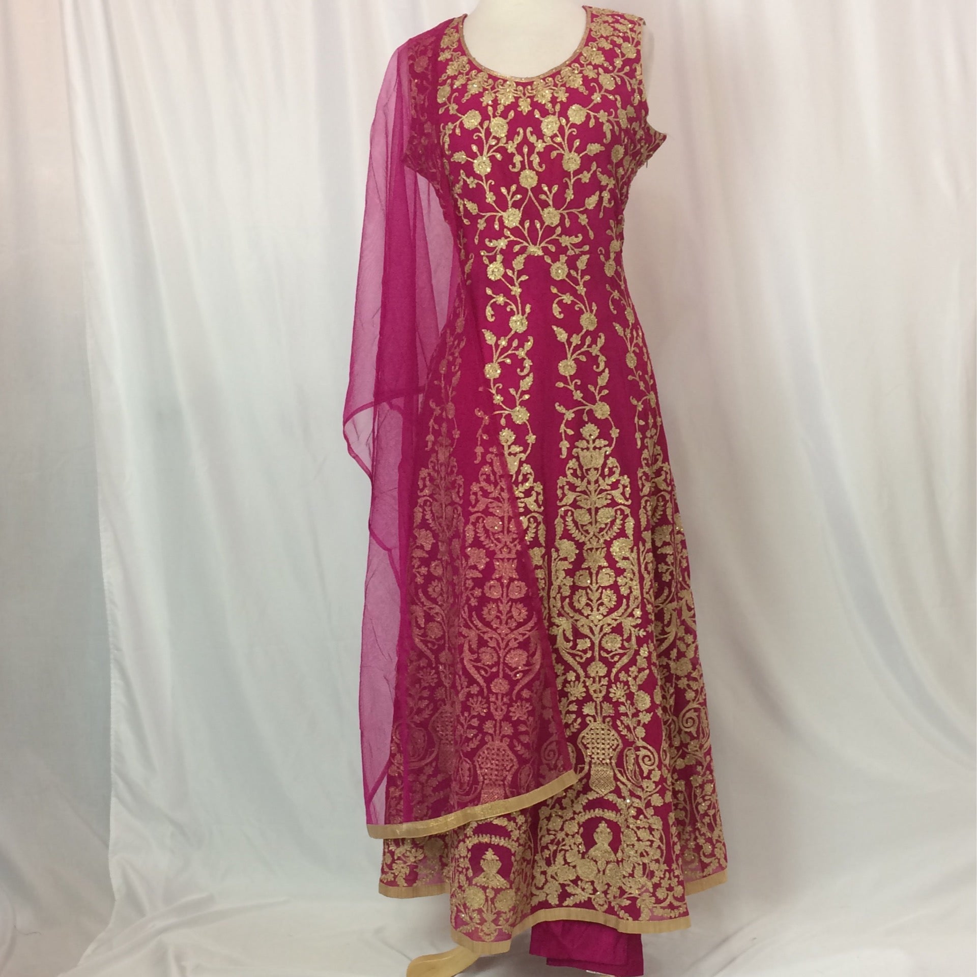 Anarkali Gown Churidar Size 44