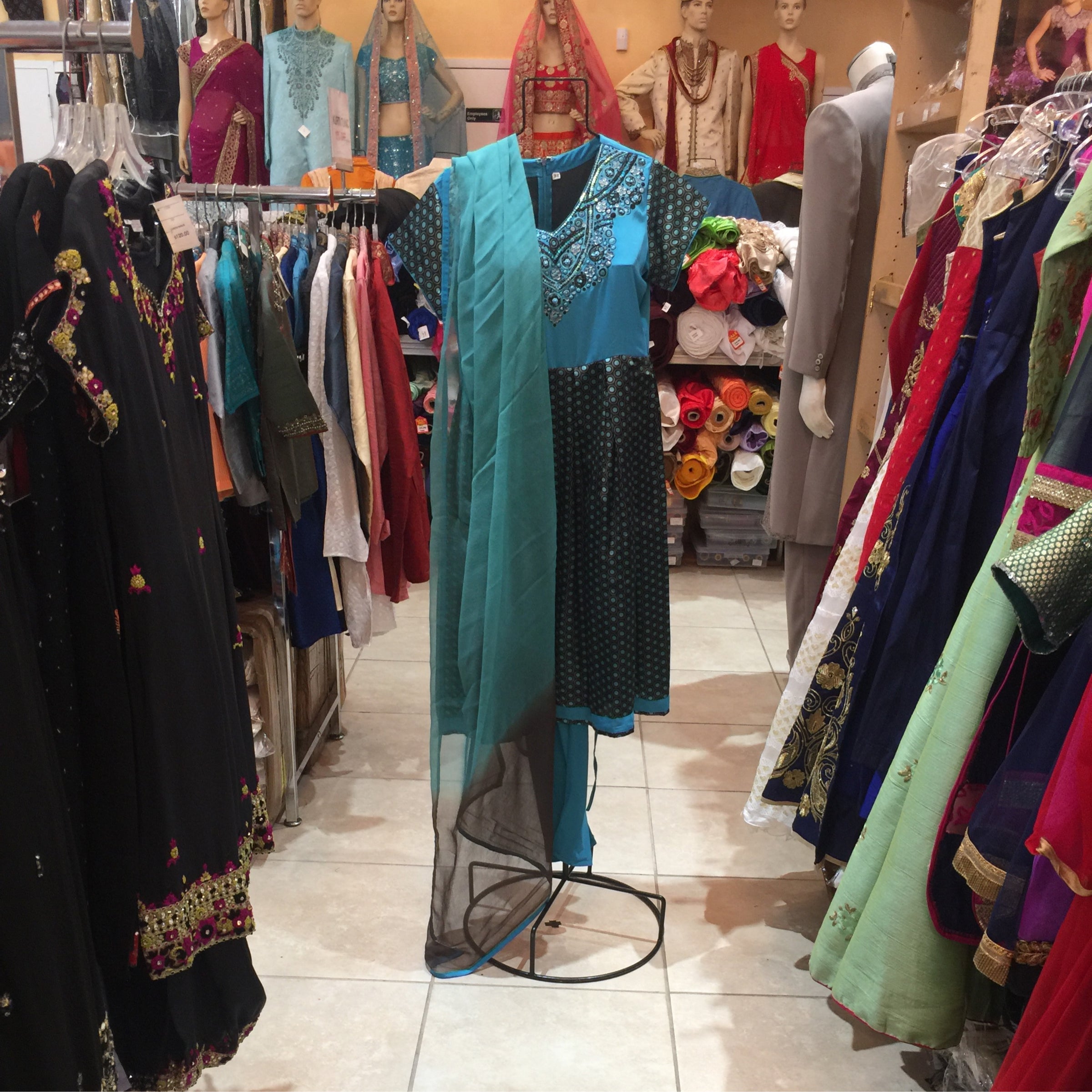 Anarkali Churidar Size 38