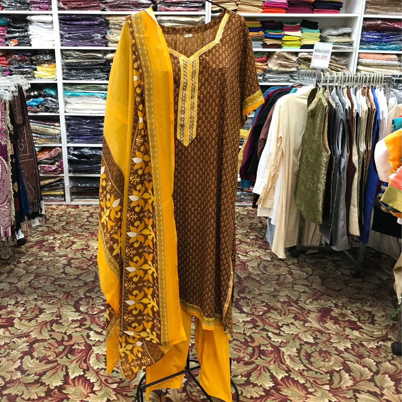 Kurta Shalwar Dupatta Size 64