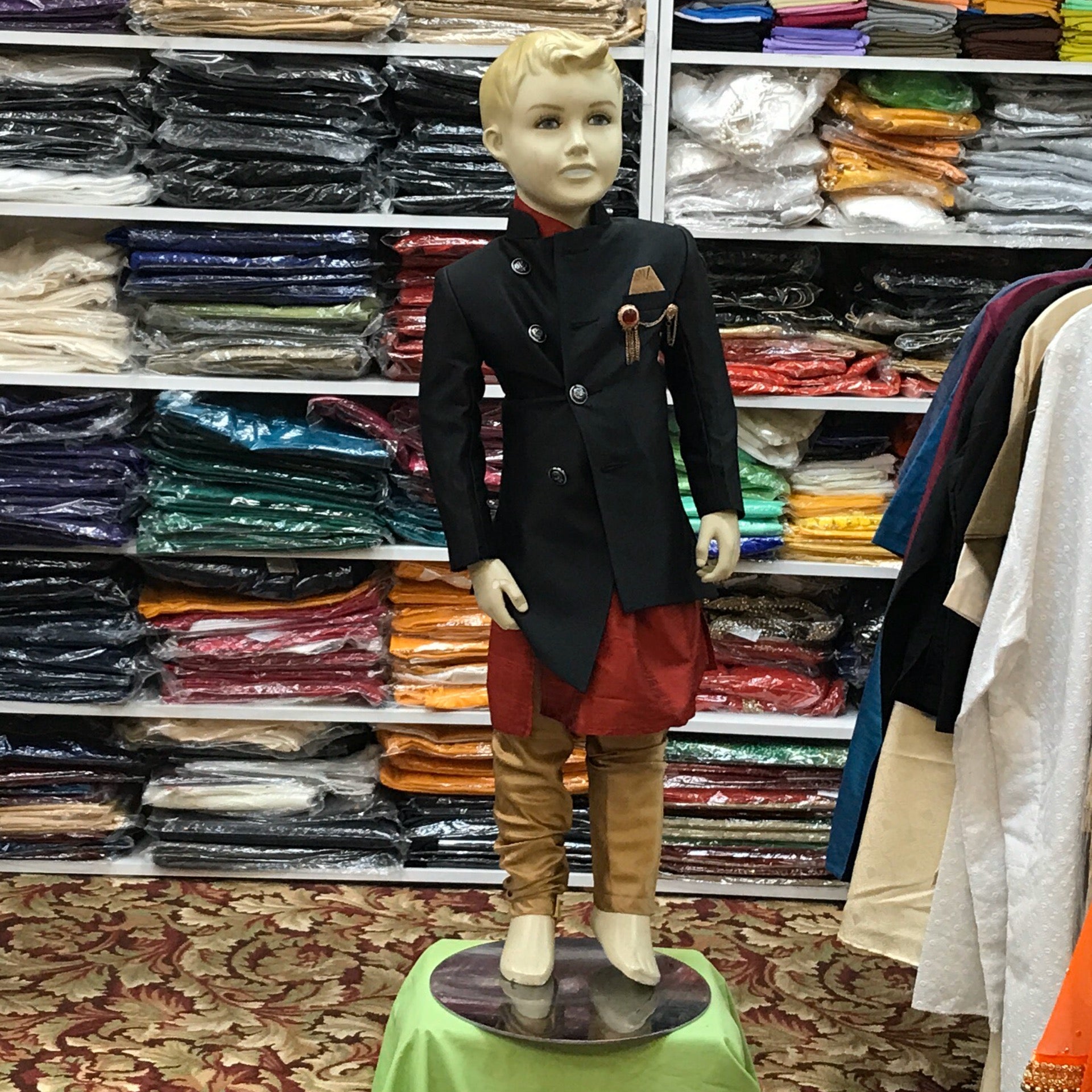 Kurta With Sherwani Pajama Size 6
