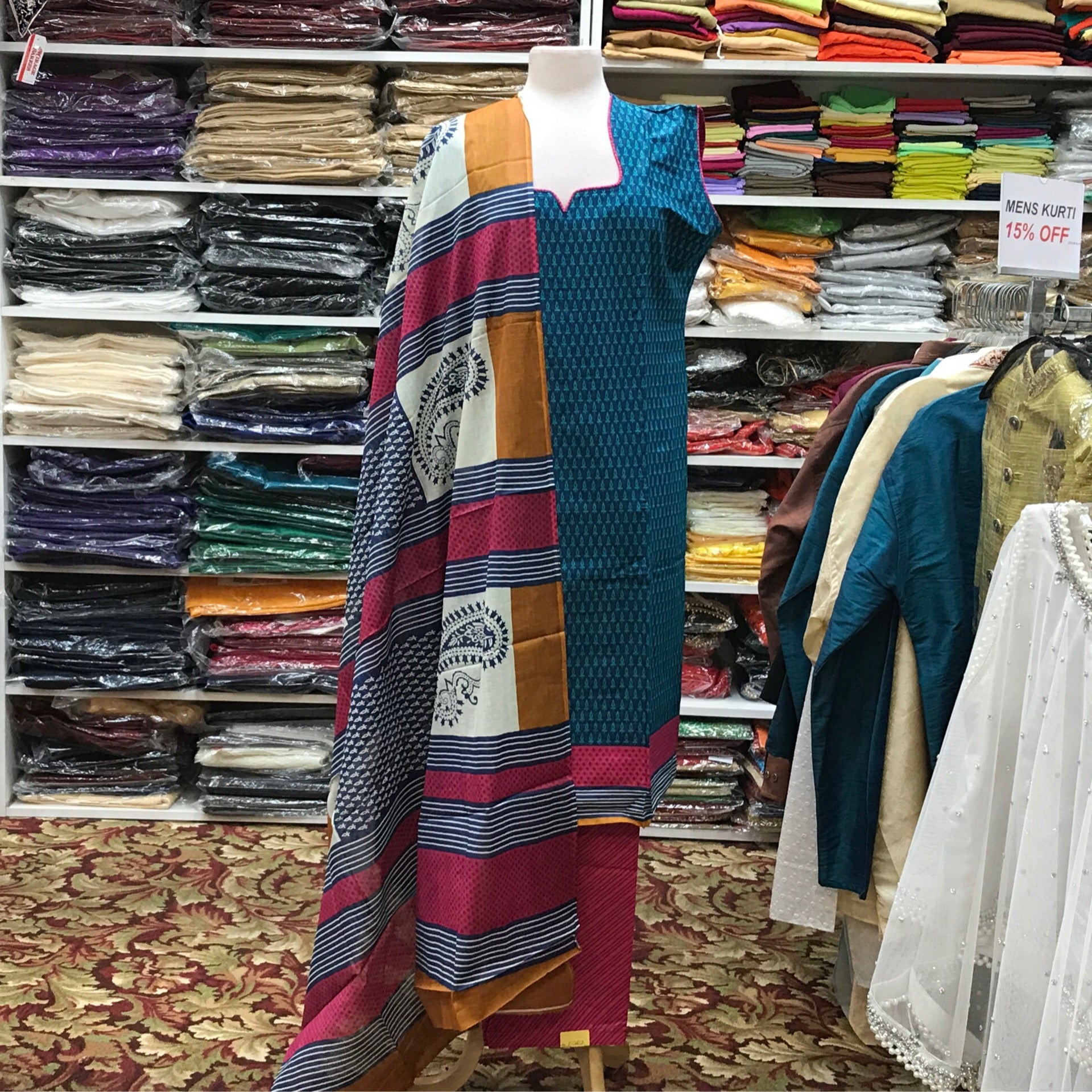 Kurta Shalwar Dupatta Size 40