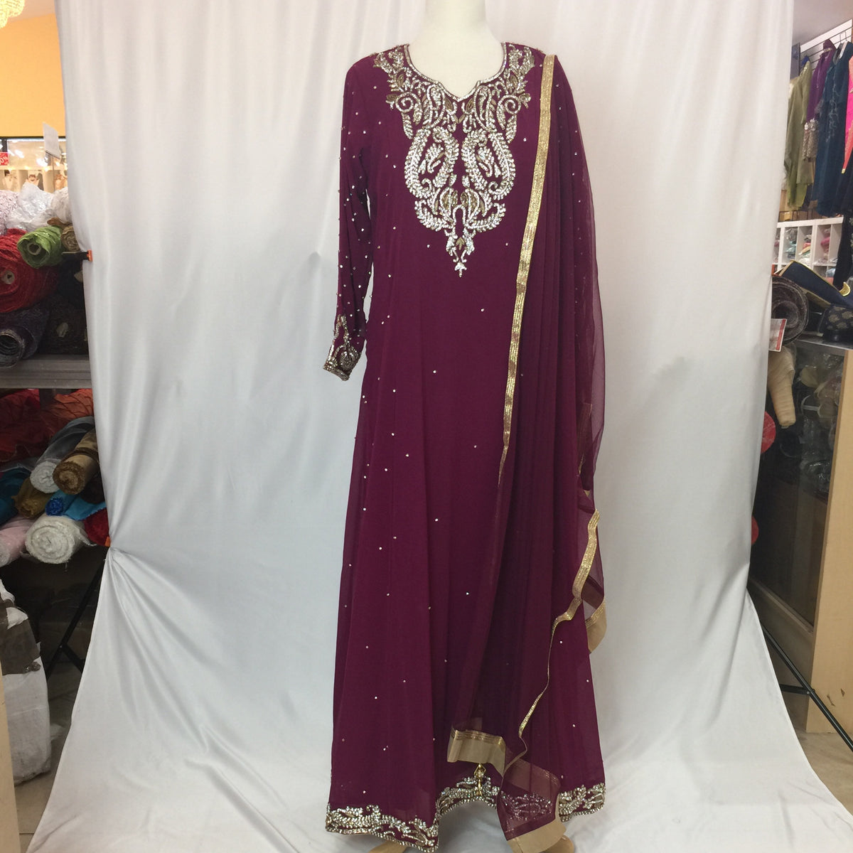 Anarkali Gown Size 44