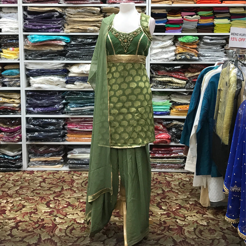 Kurta Shalwar Dupatta Size 38